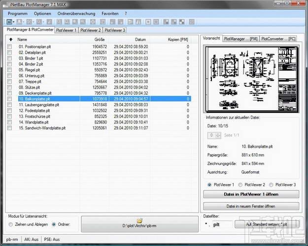 iNetBau PlotManager,iNetBau PlotManager下载,iNetBau PlotManager官方下载
